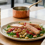 Receta de ensalada con habitas